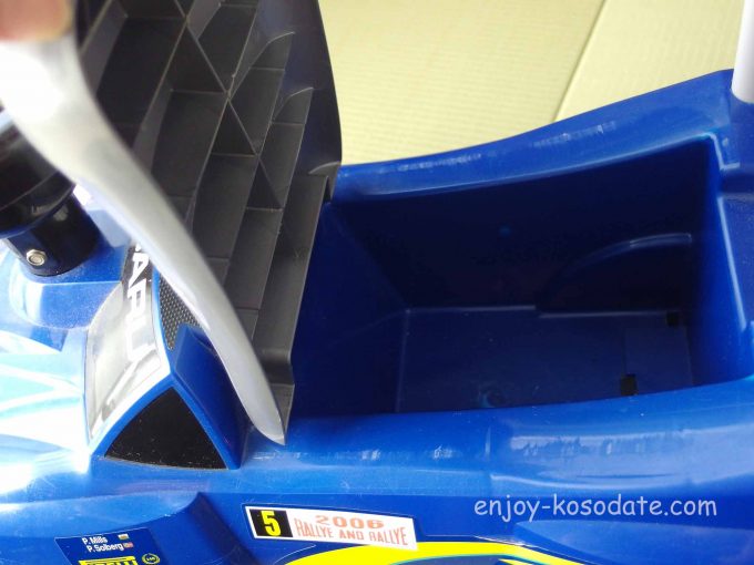 乗用玩具 スバルのインプレッサwrc １歳で購入 長く遊べました エンジョイ子育て生活